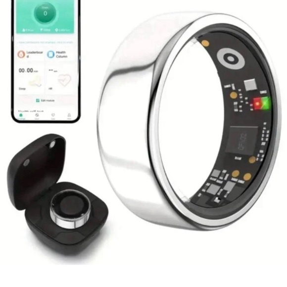 Other - NWT Silver Limited Edition Smart Ring Health/Sleep/Fitness Monitor